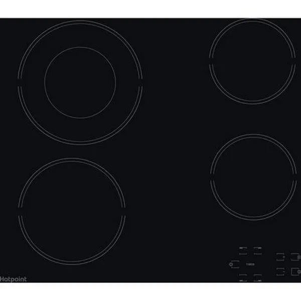 Hotpoint HR612CH 58cm Ceramic Hob - Black