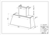 Faber Chloe XL CI cast Iron 110cm Wall Mounted Cooker Hood_dimensions