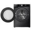 Hisense WF3S1043BB3 10.5kg 1400 Spin Steam Washing Machine - Black