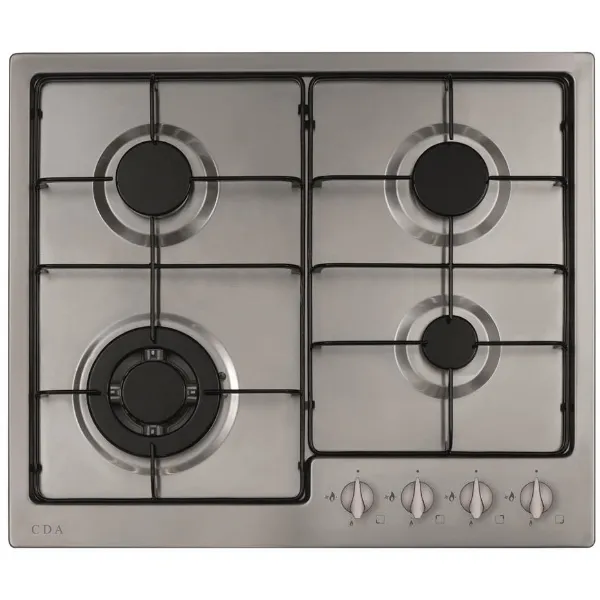 CDA HG6251SS 4 Zone Gas Hob_Top View