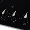 CDA HC6312FR 4 Zone Ceramic Hob_Control Panel Detail