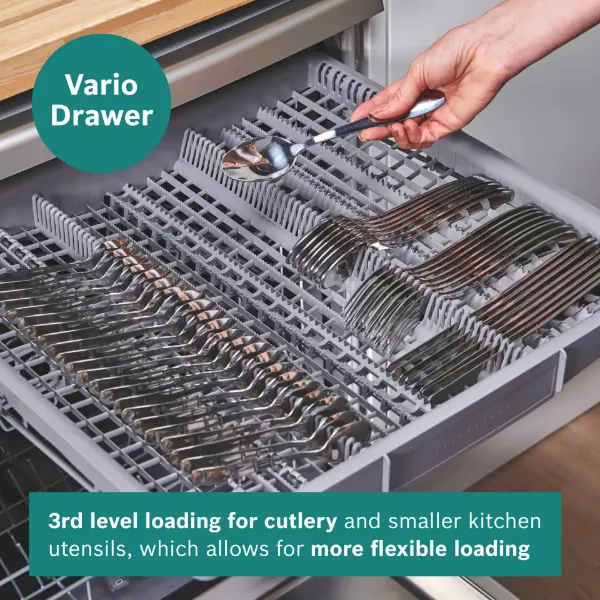 Bosch SPV4EMX17G Series 4 Fully-integrated Slimline Dishwasher