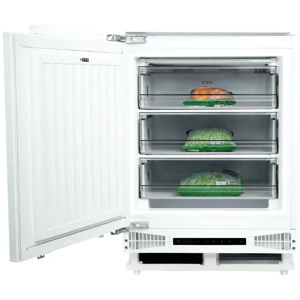 CDA FW284 Integrated Freezer_Open Door View
