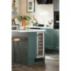 CDA CFWC304SS 30cm Freestanding Undercounter Single Zone Wine Cooler_Installed Kitchen View