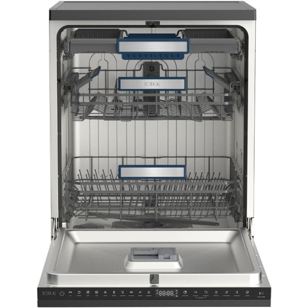 CDA CDI6400 60cm Integrated Dishwasher_Open Door View