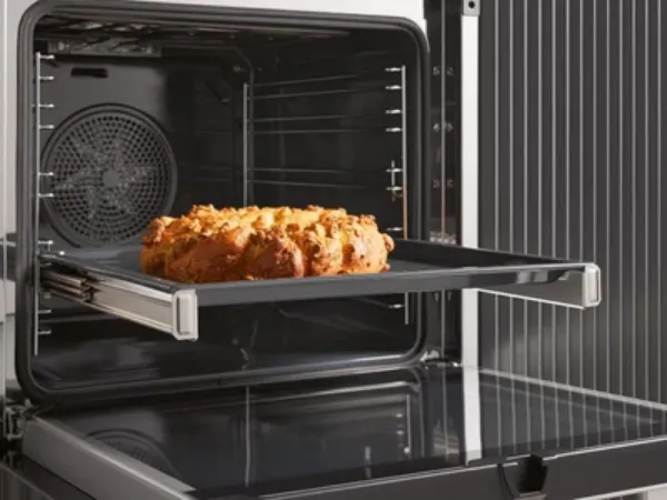 Miele H2766-1BPAirFryOven 76L Built-In Electric Single Oven - Obsidian Black - A+ Rated_view