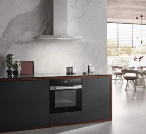 Miele DAW1920EDST 90cm Wide Wall Mounted Hood - Stainless Steel - A Rated_view