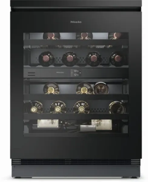 Miele KWTUS7074Fobsw Built-In Wine Cooler - Obsidian Black - F Rated_main