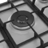 Beko HIAW75225SXE 75cm Gas Hob with Front Knob Controls - Stainless Steel_burner