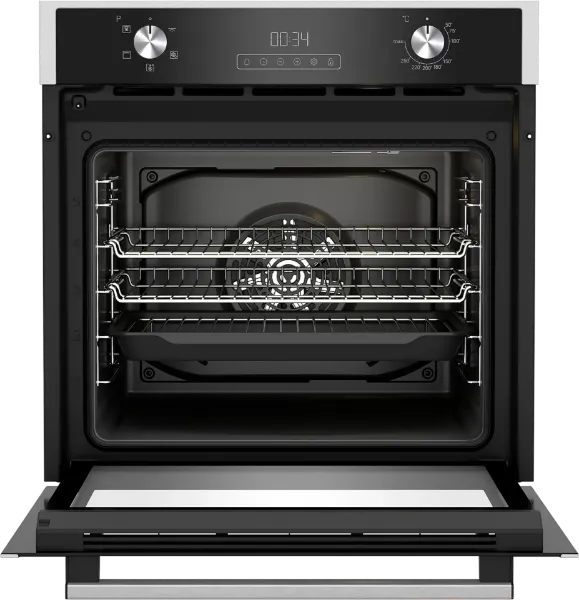 Blomberg ROEN7201X 72L Single Electric Oven - Inox_open 2