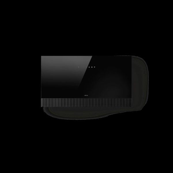 Elica SUPER-PLAT-AT-B 80cm Wide Wall Mounted Hood – Black – A++ Rated_main