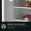 AEG NSC7T185ES 54.6cm 50/50 Built In Frost Free Fridge Freezer