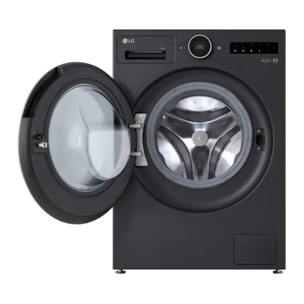 LG Series 10 AI Direct Drive WHX9516TBC - 11 kg Autodose Heat Pump Washer Dryer - Black