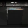 Hisense HV16AUK Full-Size Fully Integrated Dishwasher - 16 Place Settings_auto dry