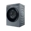 Haier HW100-B14387GUU 10kg, 1400 Spin Washing Machine - Graphite_angled view