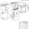 AEG OU5AB20XK 59.6cm Built In Electric Single Oven - Black_dimensions