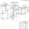 AEG OU5PB40XK 59.6cm Built In Electric Single Oven - Black_dimensions 
