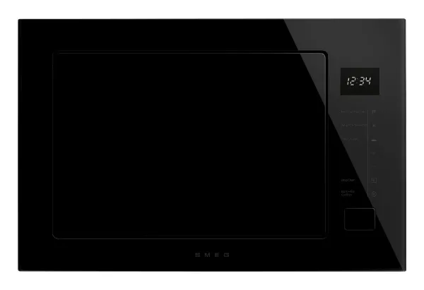 Smeg FMI225BI 25 Litres Built In Microwave - Black