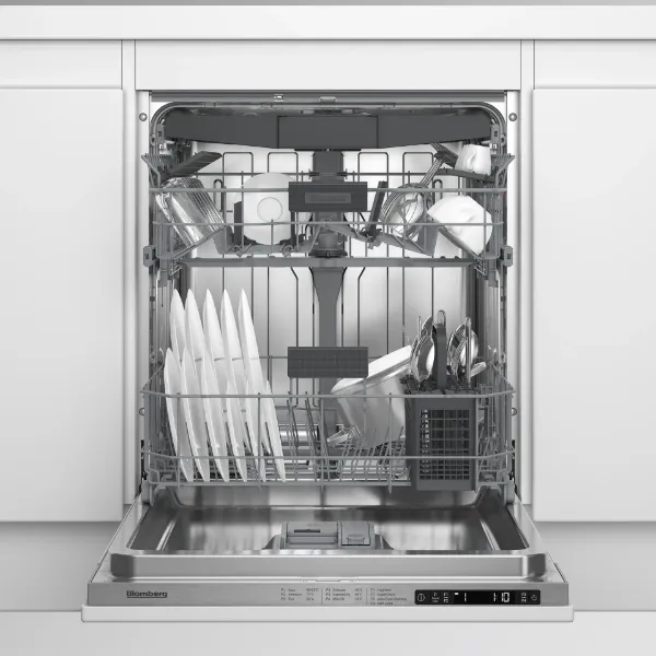 Blomberg LDV52420 Integrated Full Size Dishwasher with Hygiene+ 15 Place Settings_front view full