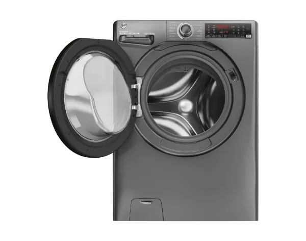Hoover H3WPS4106TAMBR 10kg, 1400 Spin Washing Machine - Graphite_open