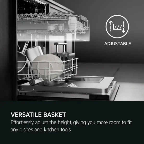 AEG GF5200D2SNM Dishwasher - Stainless Steel - 14 Place Settings