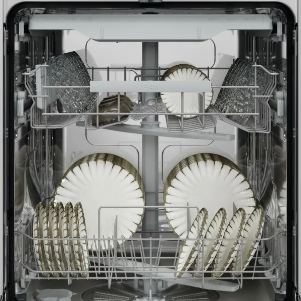 AEG GF5200D2SNM Dishwasher - Stainless Steel - 14 Place Settings