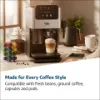Beko CED7524X Espresso Machine with Integrated Grinder and Milk Cup - Silver_different coffee styles