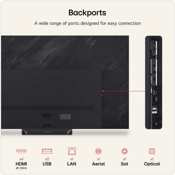 LG OLED77C66LB.AEK 77" 4K OLED 4K Smart TV_backports