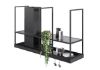 Faber T Shelf EV8 BK MATT Black Matt 180cm Island Cooker Hood_front
