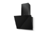 Faber Tweet EG8 LED A80 80cm Black Glass Wall Mounted Cooker Hood_front