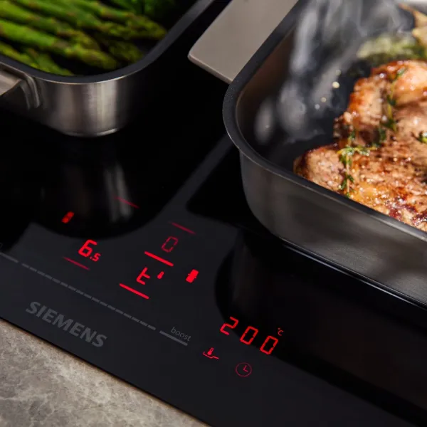 Siemens EX675HXC1E Induction hob in black_controls