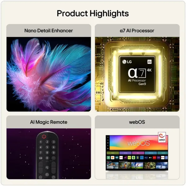 LG 85NU900B6LA.AEK 85" 4K UHD NANO AI Smart TV_highlights