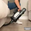 Numatic Henry Quick Pro Cordless Dry Vacuum Cleaner - Grey_under sofa