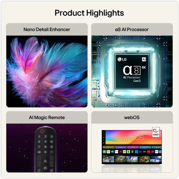 LG 98NU900B6LB.AEKQ 98" 4K QNED AI Smart TV_highlights