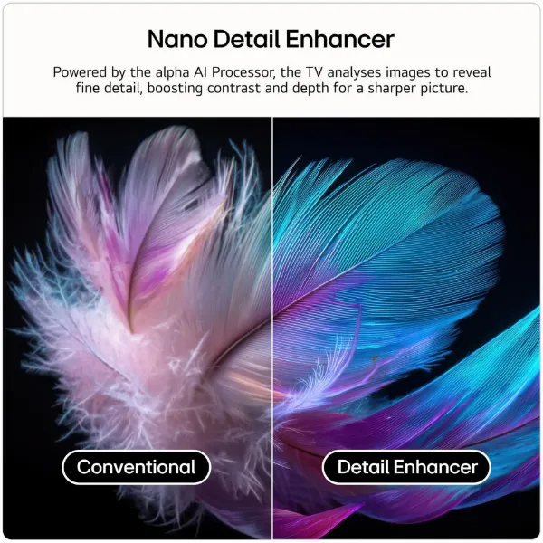 LG 98NU900B6LB.AEKQ 98" 4K QNED AI Smart TV_detail enhancer