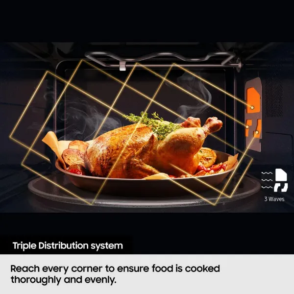 Samsung MS32DG4504GGE3 Microwave - Black Stainless_distribution