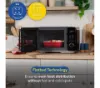 Russell Hobbs RHFM2365B  23Litre Flatbed Digital Microwave - Black_even heat distribution