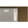 Neff D5655X2GB Canopy cooker hood in silver metallic_controls