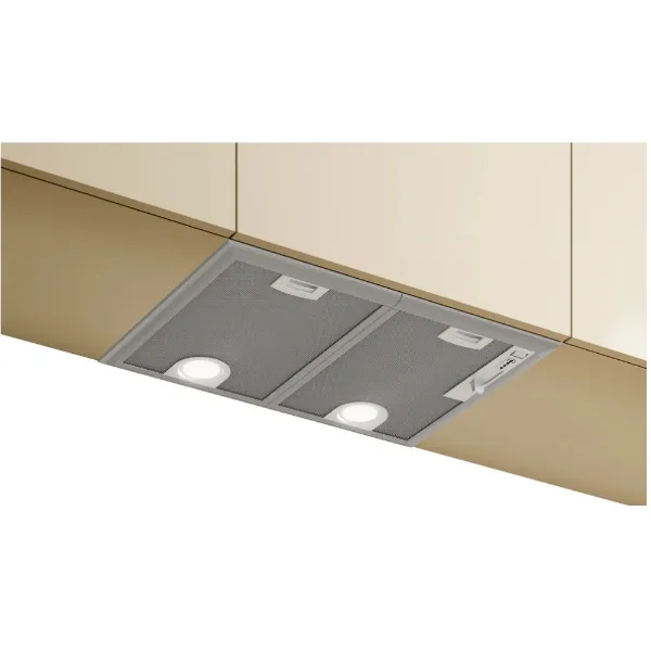 Neff D5655X2GB Canopy cooker hood in silver metallic_front