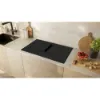 Neff V68FUX4L0 Induction hob with integrated ventilation system in black_installed