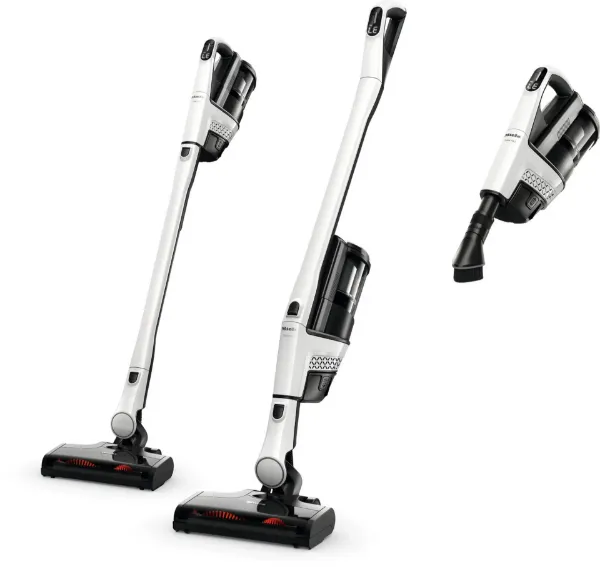 Miele Triflex HX3 Vacuum - Brilliant White_angled view