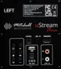 Mitchell Acoustics UStream Three Active stereo wireless Speakers - Black_controls