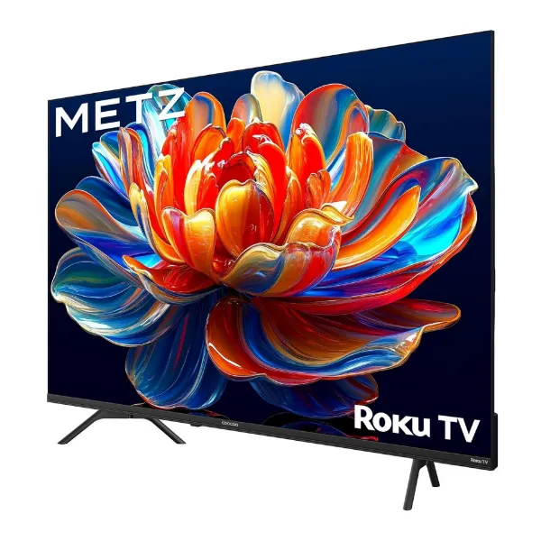 Metz 43MRF6000ZUK 43" 4K DLED Smart TV - Black_angled view