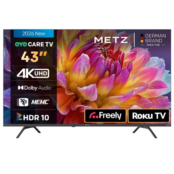 Metz 43MRF6000ZUK 43" 4K DLED Smart TV - Black_main
