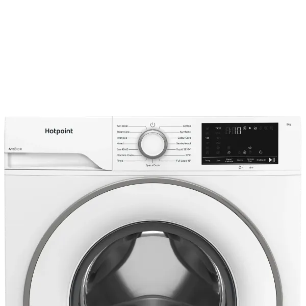 Hotpoint HEV841WUK 8kg 1400 Spin Washing Machine - White_top