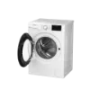 Hotpoint HEV841WUK 8kg 1400 Spin Washing Machine - White_angled view open
