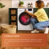 Hotpoint HEV841WUK 8kg 1400 Spin Washing Machine - White_colour care
