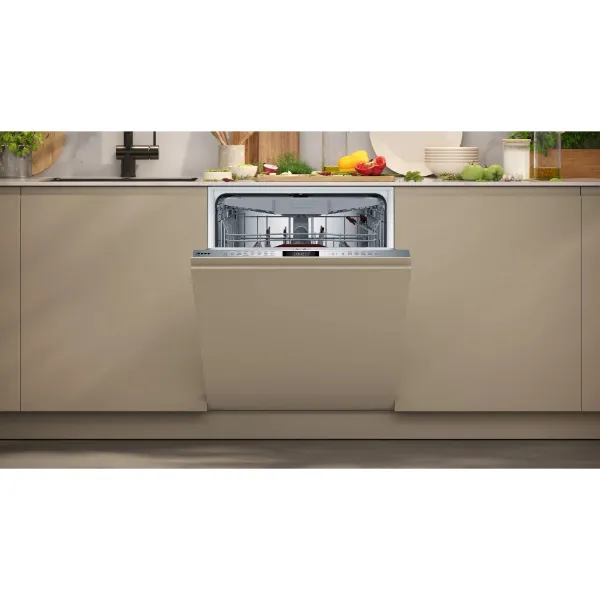 Neff S197ZCX08G Fully-integrated dishwasher_installed