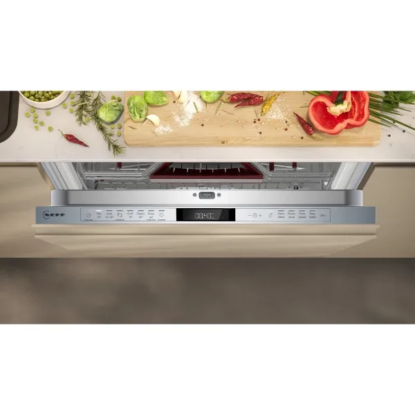 Neff S197ZCX08G Fully-integrated dishwasher_controls