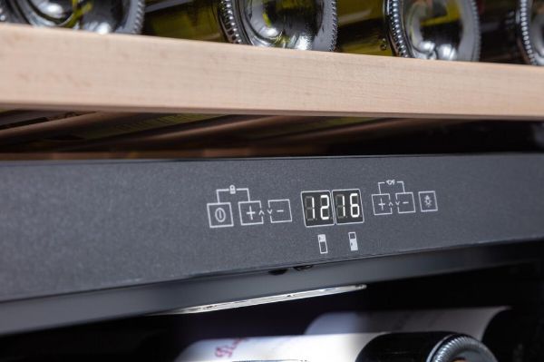 Rangemaster RDZ6046SS/ 126180 60cm Dual Zone Wine Cooler in Stainless Steel_controls